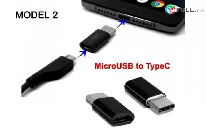 Lriv Nor, USB 3.1 Type C to USB 3.0 OTG, MicroUSB Adapters - 3 Type Models