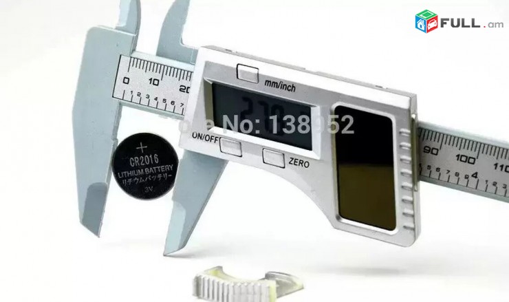 Lriv Nor, Arevi 150 mm x 0.1mm Solar Digital Plastic Caliper Micrometer