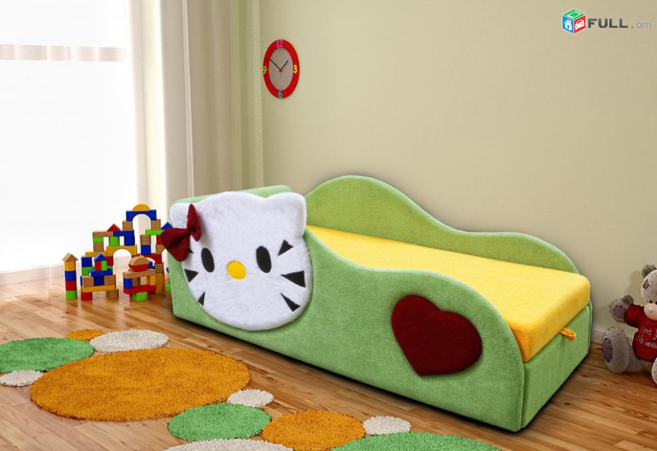 Մանկական մահճակալ հելլո քիթի Hello kitty койка кровать կոյկա կառավաթ