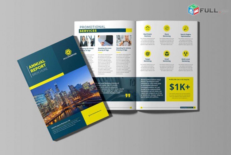 Flyer bukletneri vizitkaneri ayceqarteri dizayn