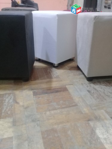 Քառակուսի փափուկ պուֆիկներ