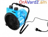 Անվճար Առաքում Varcov Elektrakan Pushka 3 kW, Էլեկտրական Տաքացուցիչ Վարձով, Կալարիֆեր, Ֆեն, Industrial Heater