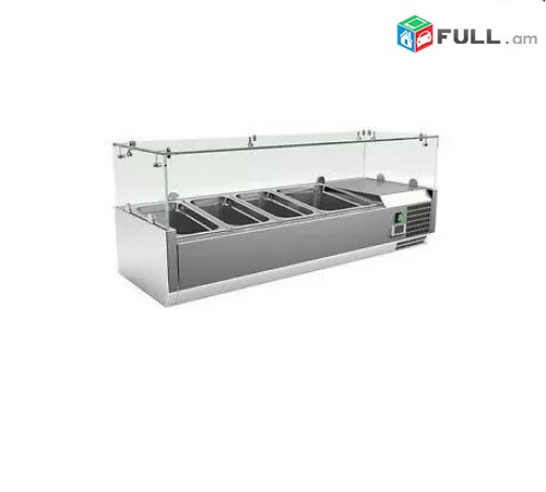 Պիցայի ինգրեդիենտների սառնարան / vitrina, salad bar, cucapexk, salat bar