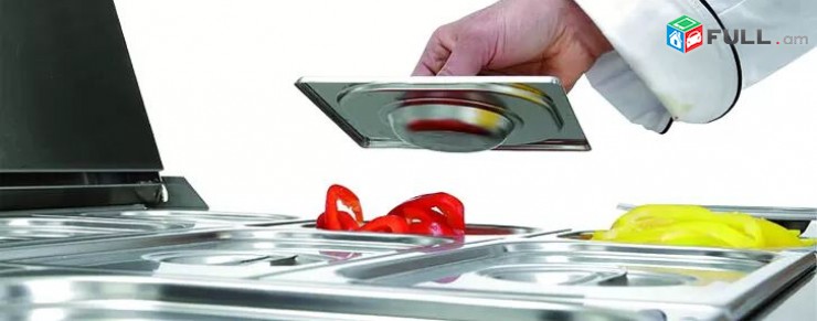Ստատիկ սառեցվող սալադետե / vitrina, salad bar, salat bar, marmit