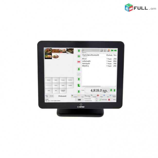 G-SENSE Juniour Pos Touch Terminal, Խանութի համար, սուպերմարկետի համար, մթերայինի համար, Խանութի ծրագիր