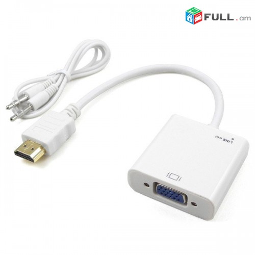 HDMI to VGA converter adapter переходник փոխարկիչ