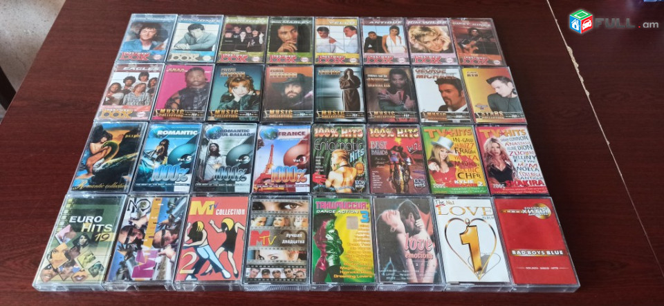 Աուդիո կասետներ մեծ տեսականի audio cassette аудио кассеты