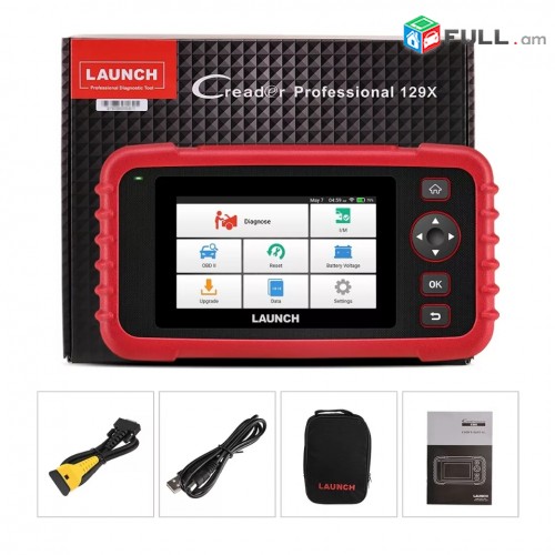 LAUNCH X431 CRP129X OBD ll professional diagnostika sensor ekran android shat arag ashxatox tarmacumner@ anvchar ansahmanapakumov wi-fi