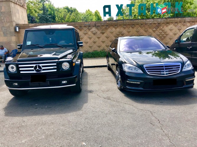 Prakat Mercedes Benz S class W221 prokat rent a car Wedding car Аренда автомобилей avto