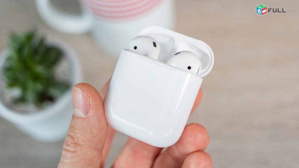AirPods 2 LUXE COPY/Airpods luxe copy/Apple logotipov/Օրիգինալից չտարբերվող 