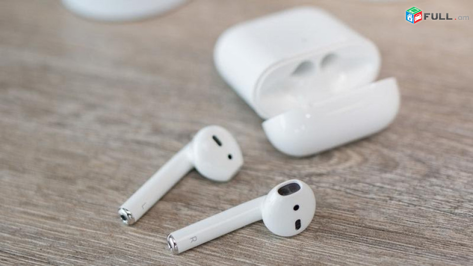 AirPods 2 LUXE COPY/Airpods luxe copy/Apple logotipov/Օրիգինալից չտարբերվող 