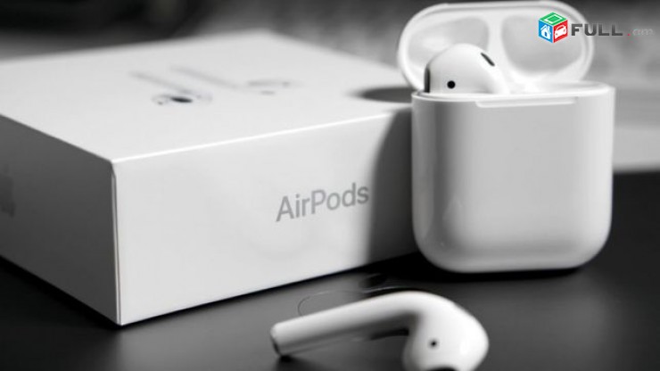 Airpods/airpods 2 LUXE COPY/Apple լոգոտիպ/Լյուքս դասի բարձր որակ