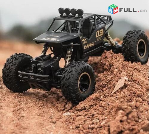 Nor Vorakyal metalik rc car pultov meqena Crawler 1: 16 chapi