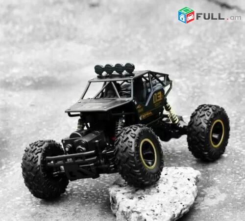 Nor Vorakyal metalik rc car pultov meqena Crawler 1: 16 chapi