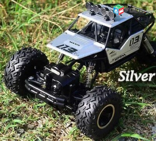 Nor Vorakyal metalik rc car pultov meqena Crawler 1: 16 chapi