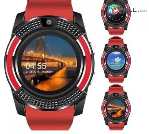 V8 Новые смарт часы умные часы smart watch smart jam