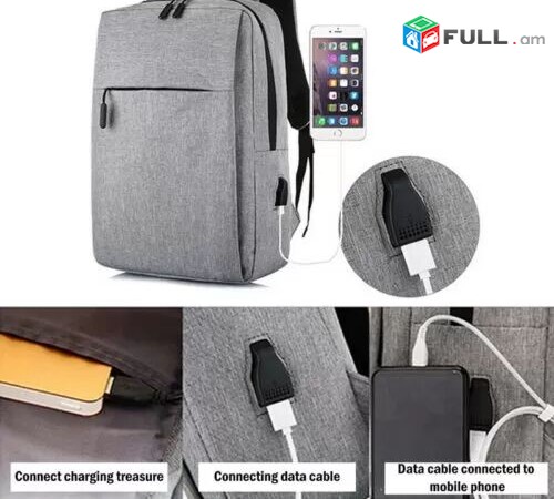 Jrakayun smart payusak notebook bag Laptop Backpack Պայուսակ, Рюкзак, Ուսապարկ