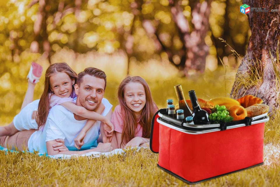 Սառնարան պայուսակ 30L տարողունակություն, Տեռմո սումկա, прочная термосумка, Ավտոյի սառնարան