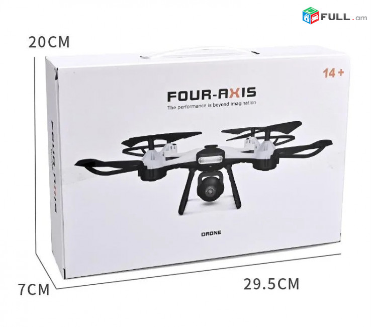 JK-801 Drone, Գեղեցիկ դիզայնով Կամեռայով դռոն 32x32cm дрон с камерой 720p, dron