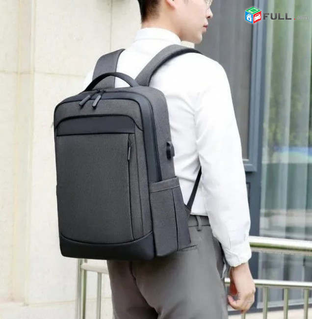 Նոութբուքի ՍՄԱՐԹ պայուսակ Ջրակայուն USB, Notebook Backpack 17 inch, smart laptop bag