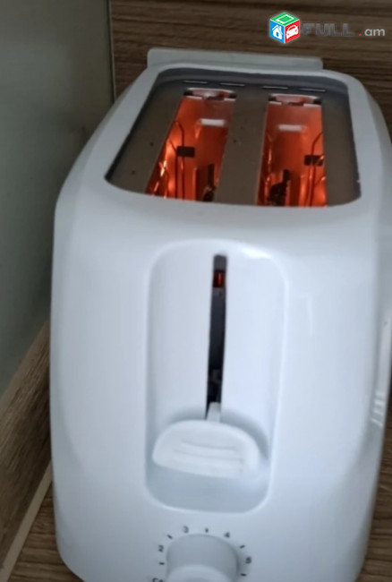 SWITCH ON, 870W հացի տոստեր Խռխռթան տաք հաց տոսթեր новый электрический тостер для хлеба