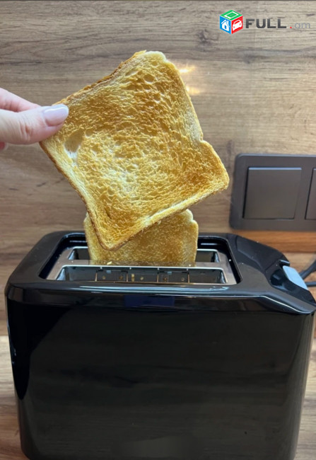 SWITCH ON, 870W հացի տոստեր Խռխռթան տաք հաց տոսթեր новый электрический тостер для хлеба