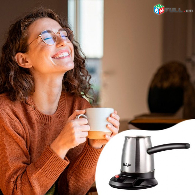 Նոր RAF Էլեկտրական Սրճեփ Կոֆեվարկա ջազվե Electric Coffee Pot Tea Kettle электрическая кофеварка кипятильник