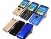 Նոր MAXFON  4 սիմ քարտով  Կնոպշնի հեռախոս V6