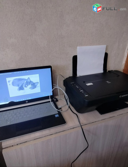 Canon Pixma MG2540S, 3/1 ում գունավոր տպիչ պրինտր scanner, xerox, print, copy scan