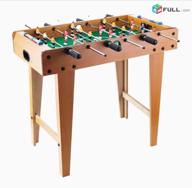 Նոր Փայտից Սեղանի Ֆուտբոլ 69 սմ երկարություն Table Football Soccer Game Toy