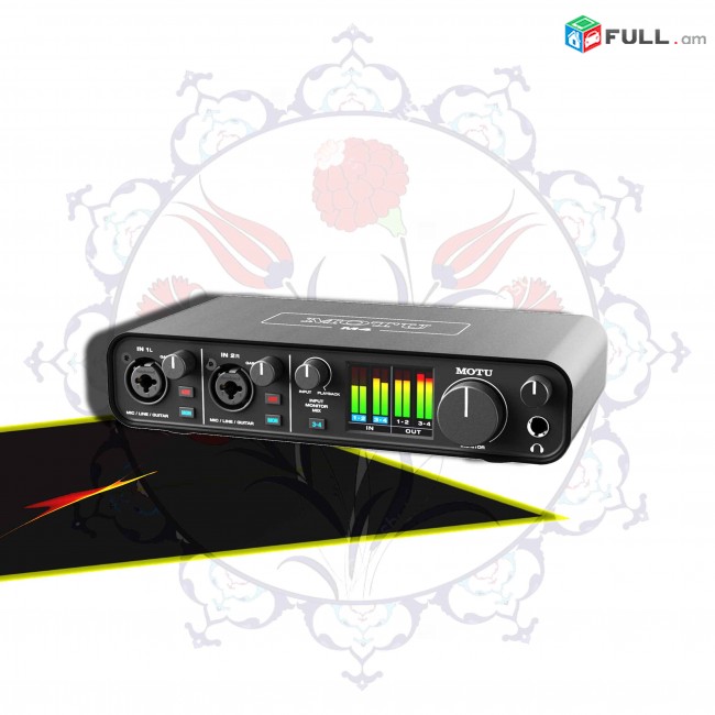 Motu M4 USB Audio Interface ներքին DSP-ով