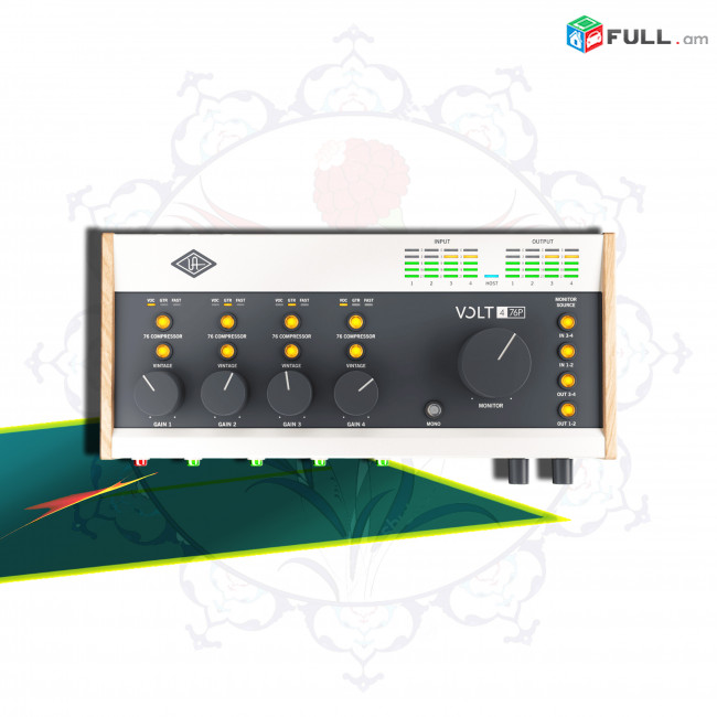 Universal Audio Volt 476P USB USB-C Audio Interface - ձայնագրման սարք