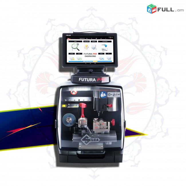 Silca Futura Pro - Key Cutting Machine - բանալու կրկնօրինակման ավտոնատ թվային հաստոց