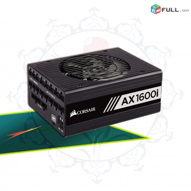 Corsair AX1600i Digital Modular PSU - 80 Plus Titanium - PCIe 5.0 / 5.1 GPU 