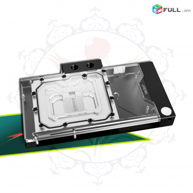 EK-Quantum Vector 2-fe RTX5090 RGB Nickel Plexi AIO Water Block am - tr - az - ge - ua