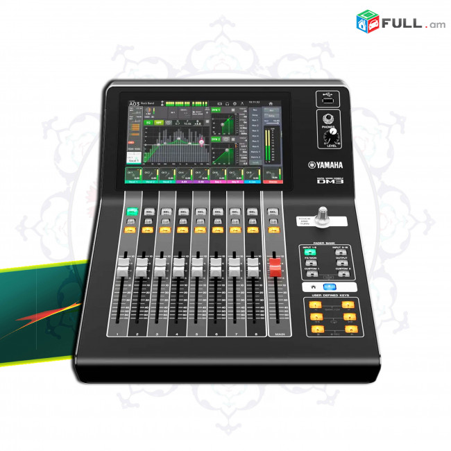 Yamaha DM3 22-Channel Digital Mixing Console (dante) - tr - ge - ua - ru - am