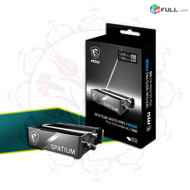 MSI Spatium M570 Pro Frozr Gen.5 PCIe 5.0 M.2 SSD