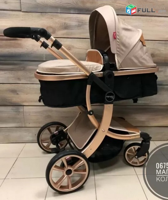 Детская коляска трансформер 2в1 Aimile baby stroller