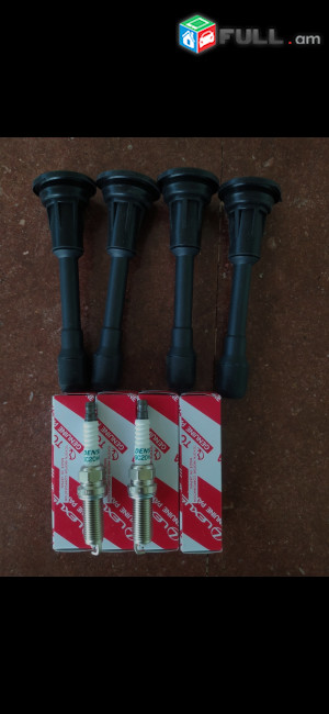 Կայծամոմիկ (Свеча) օրիգինալ DENSO iridium TT (Made in Japan), MASUMA iridium, NGK, կոճեր,մուշտուկներ Nissan Tida, Teana J31,32,Blubird, Note, Forte, 