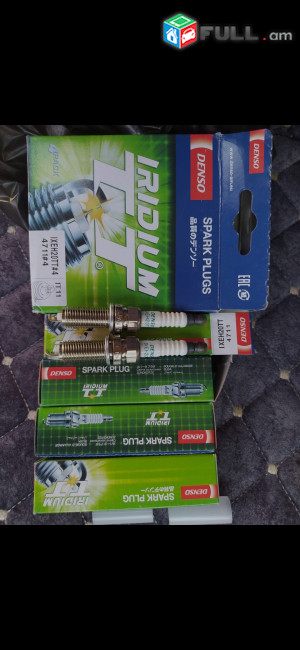 Կայծամոմիկ (Свеча) օրիգինալ DENSO iridium TT (Made in Japan), MASUMA iridium, NGK, կոճեր,մուշտուկներ Nissan Tida, Teana J31,32,Blubird, Note, Forte, 