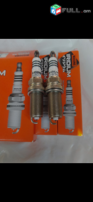 Կայծամոմիկ (Свеча) օրիգինալ DENSO iridium TT (Made in Japan), MASUMA iridium, NGK, կոճեր,մուշտուկներ Nissan Tida, Teana J31,32,Blubird, Note, Forte, 