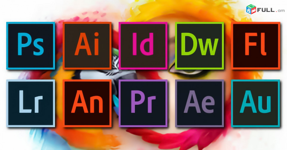 Adobe (photoshop) Ծրագրերի տեղադրում (Անժամկետ) նաև ֆորմատ