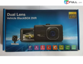 Smart lab: видеорегистратор Full HD 1080P Dual Lens Vehicle Blackbox DVR 