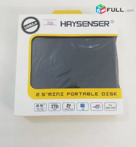 Smart lab: Artaqin vinchi qeys SSD HDD external case USB 2.0 