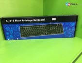 Smart lab: Ստեղնաշար TJ-818 սև, TJ-818 BLACK ANTELOPE KEYBOARD