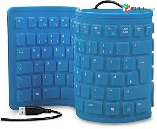 Smart Lab: Keyboard klaviatura Клавиатура Rezinic usb, flexible keyboard