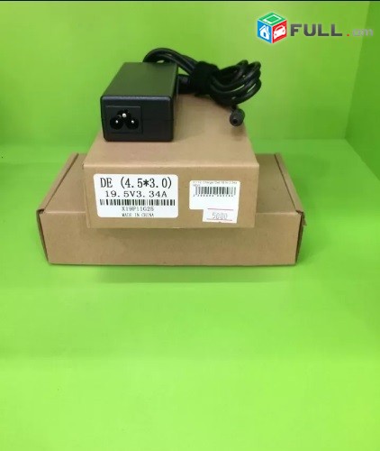 Smart lab: Notebooki Zayradchnik Charger Dell 19,5v 3,34a nor Adapter