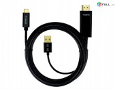 MHL USB 3.1 Type C to HDMI Cable Adapter for Phone to 1080P TV