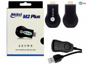 Miracast AnyCast M2 Plus Wifi HDMI TV Display Dongle for PC, Phones
