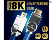 HDMI 2.1V, Original Moshou Ֆիրմայի HDMI 1.5M Kabel For 8K TV, Video - 48Gbs